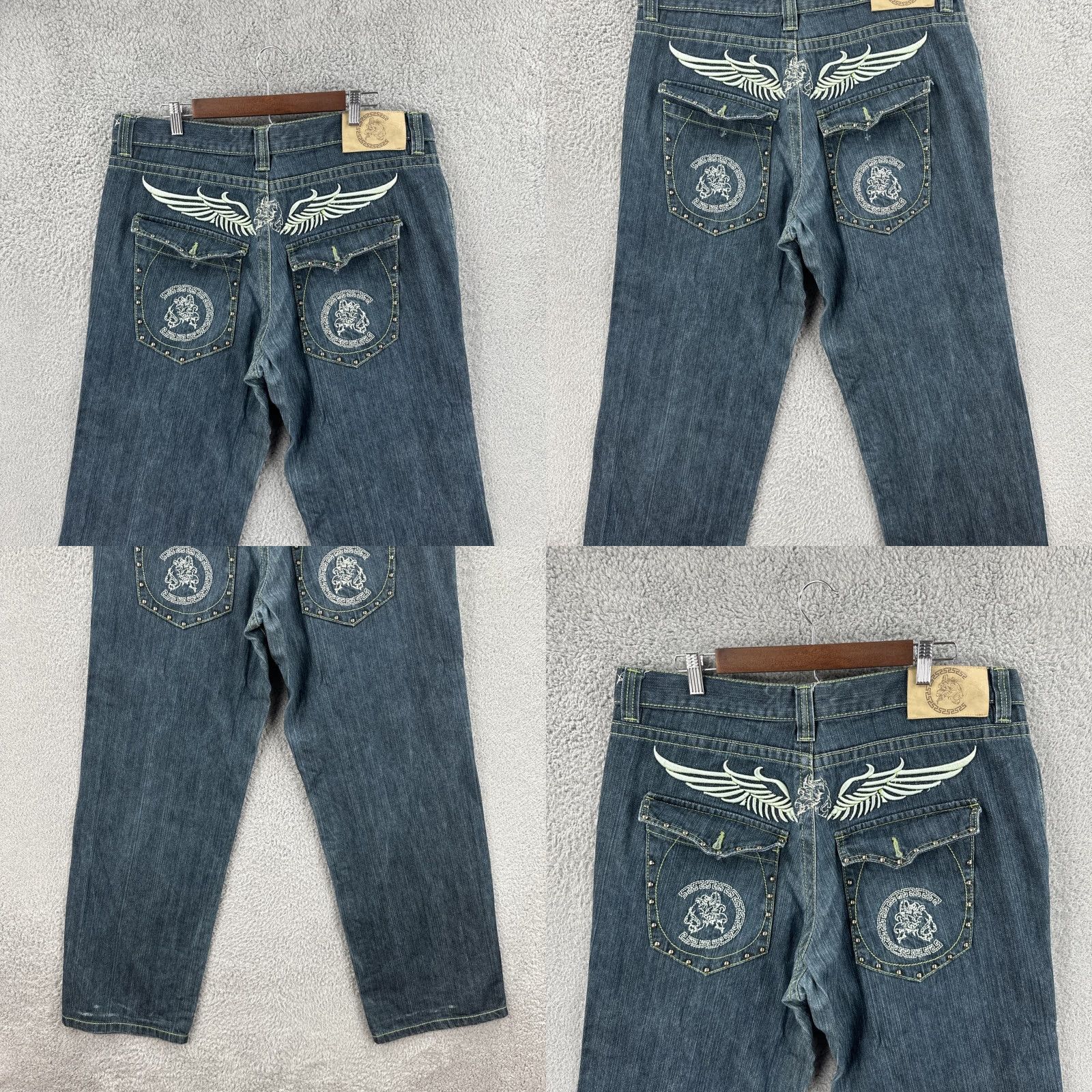 Denime VINTAGE Cezer Mend Denim Jeans Shirt? Size US 38 / EU 54 - 9 Thumbnail