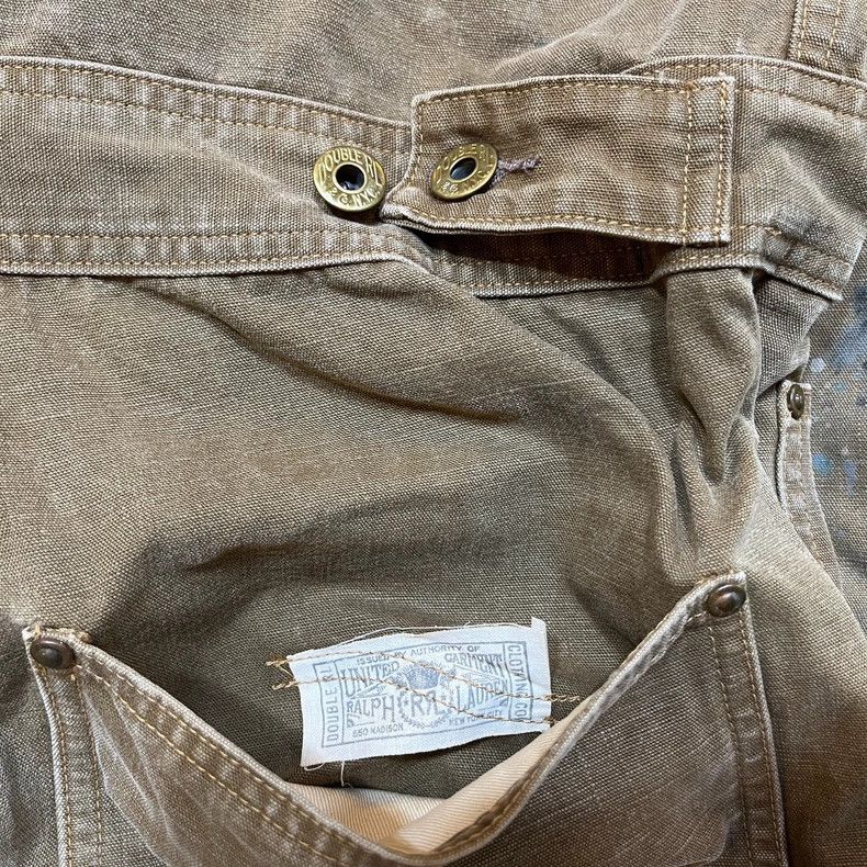 RRL Ralph Lauren RRL Ralph Lauren Splashing ink to make old jumpsuit Size US 32 / EU 48 - 6 Thumbnail