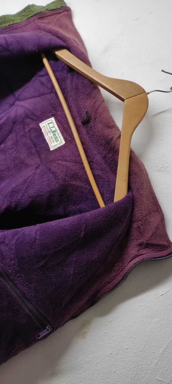 L.L. Bean VINTAGE LL.BEAN SUN FADED WARM UP JACKET Size US L / EU 52-54 / 3 - 12 Thumbnail
