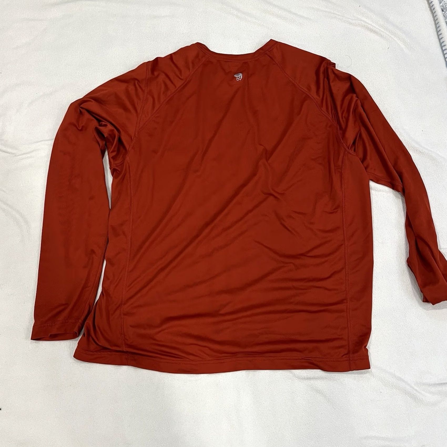 Mountain Hardwear Mountain Hardwear Shirt Mens XL Orange Long Sleeve Activewear Cross Training Hiking Running Gym & Training Walking Size US XL / EU 56 / 4 - 2 Thumbnail