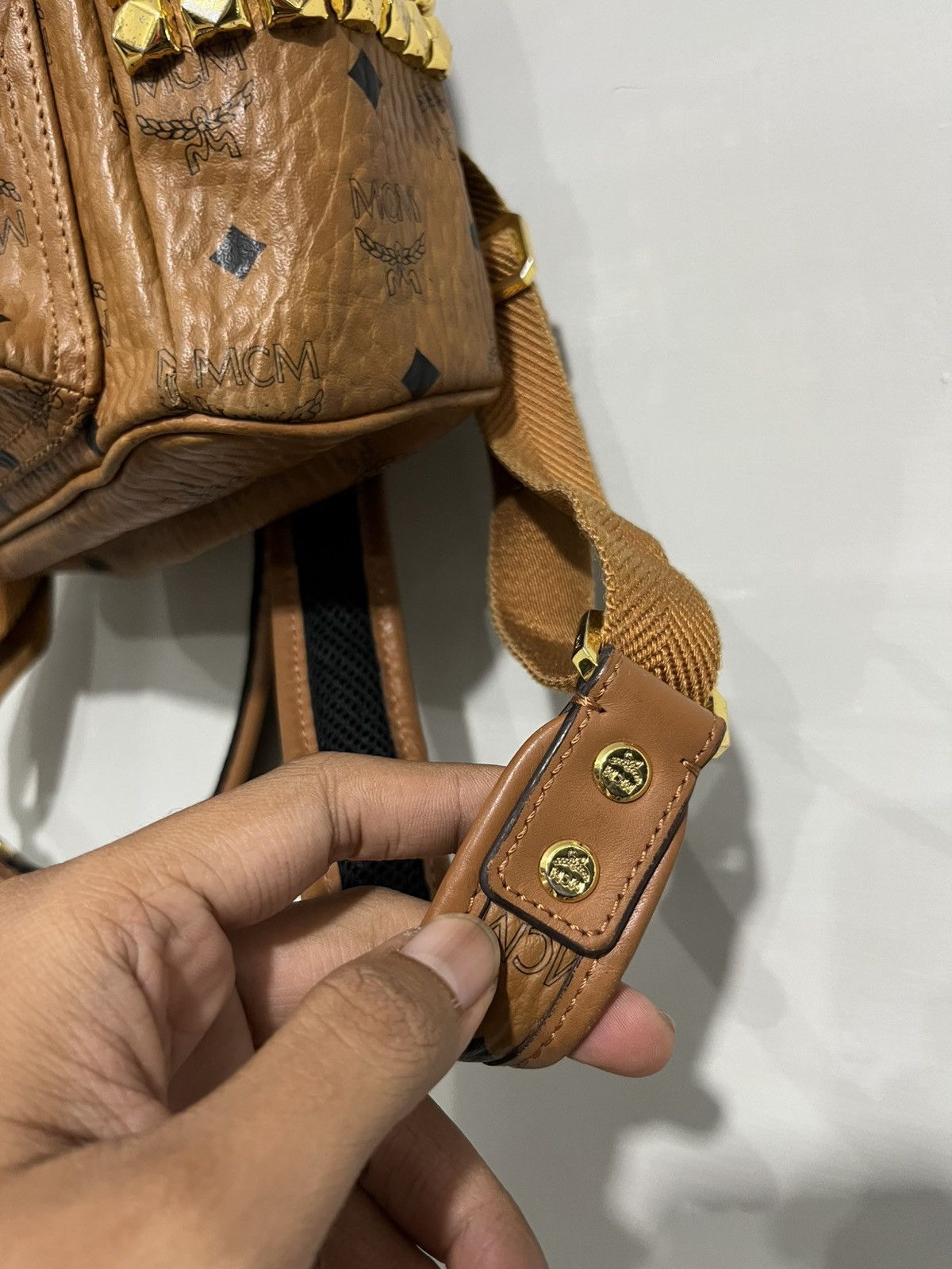 MCM Mcm leather backpack Size ONE SIZE - 6 Thumbnail