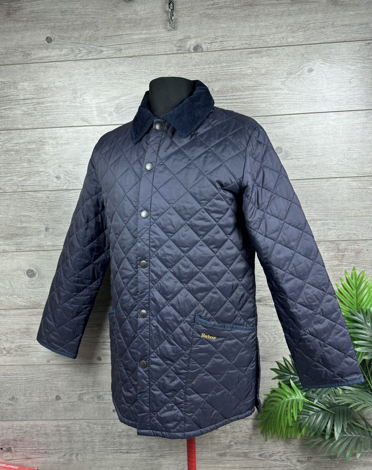 Barbour Barbour Edderton Classic Tartan Lined Waxed Quilted jacket Grailed