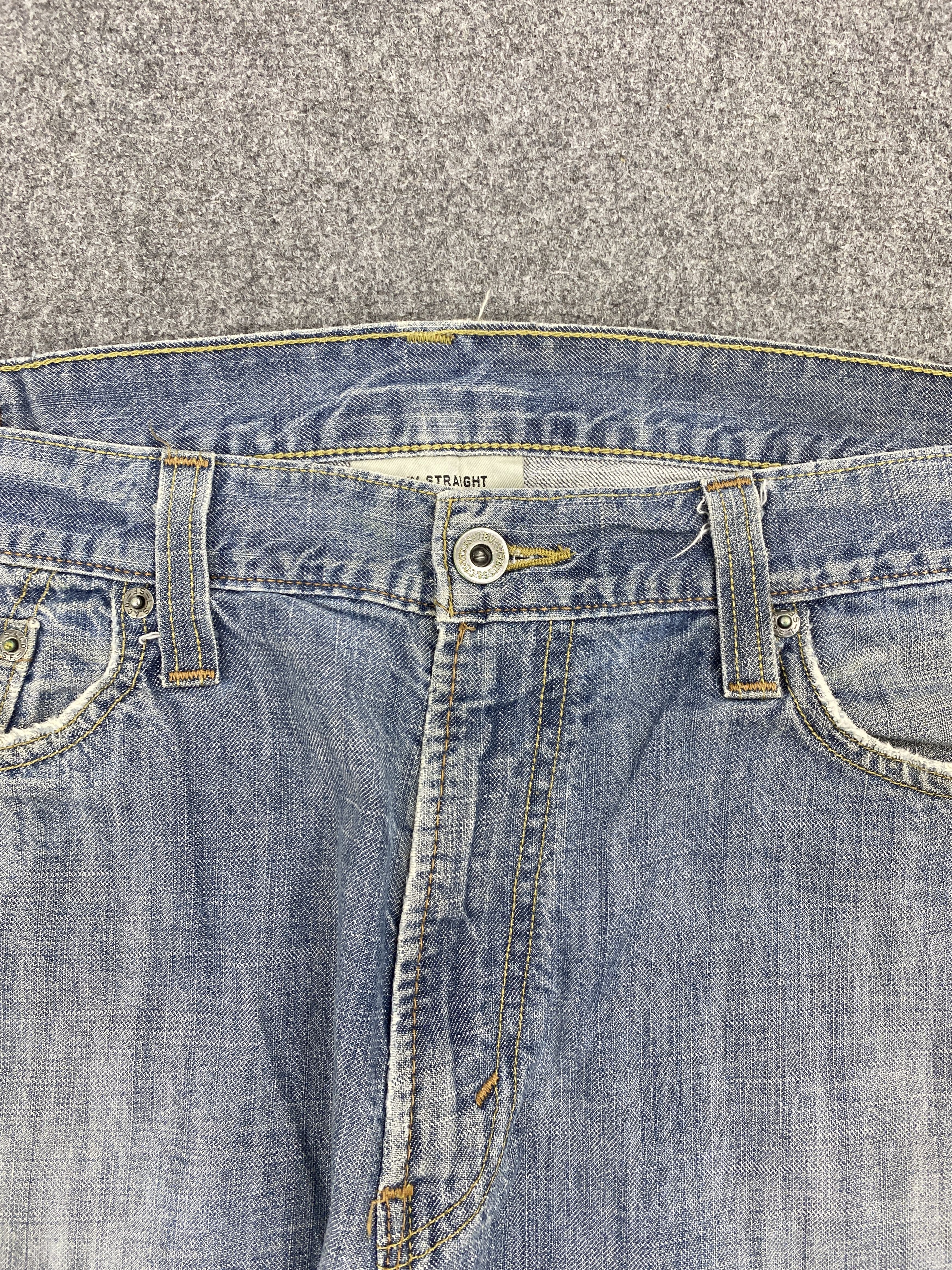 Levi's × Vintage Vintage Levis 514 Slim Straight Jeans Size US 36 / EU 52 - 8 Thumbnail