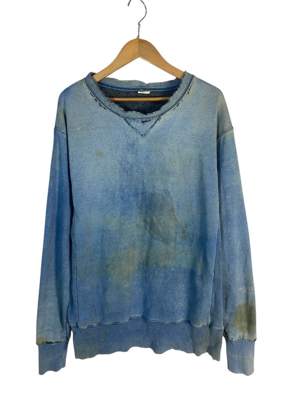 Japanese Brand Unisex🔥Union made distressed sweatshirt Size US M / EU 48-50 / 2 - 1 Thumbnail