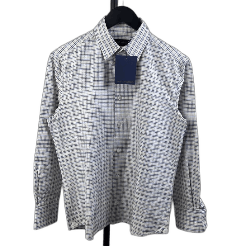 Louis Vuitton Checked Long Sleeve Shirt