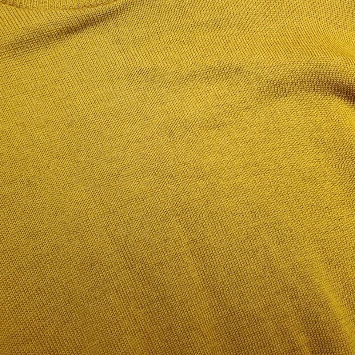 Vintage VTG Whiting Sweater Mens 44 Yellow Crewneck Knit Pullover 50s 60s Mid Century Size US XXL / EU 58 / 5 - 5 Thumbnail