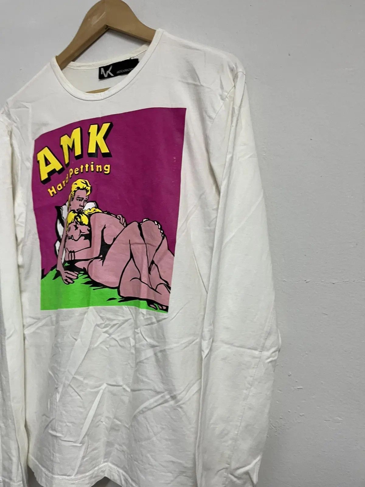 Andrew Mackenzie 💥 Crazy screen AMK HARD PETTING SEXY GIRL SEX Tee Size US S / EU 44-46 / 1 - 4 Thumbnail