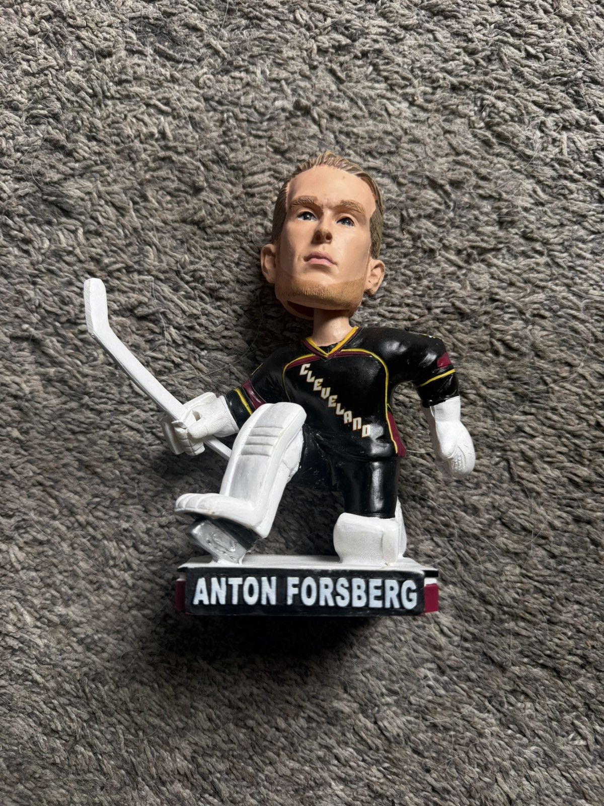 NHL 2017 Cleveland Monsters #31 Anton Forsberg Bobblehead Size ONE SIZE - 1 Thumbnail