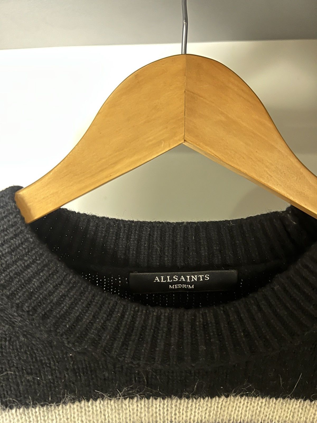 Allsaints ALLSAINTS DESIGNER SWEATER WOOL KNIT JAPANESE BRAND LUXURY Size US M / EU 48-50 / 2 - 11 Thumbnail