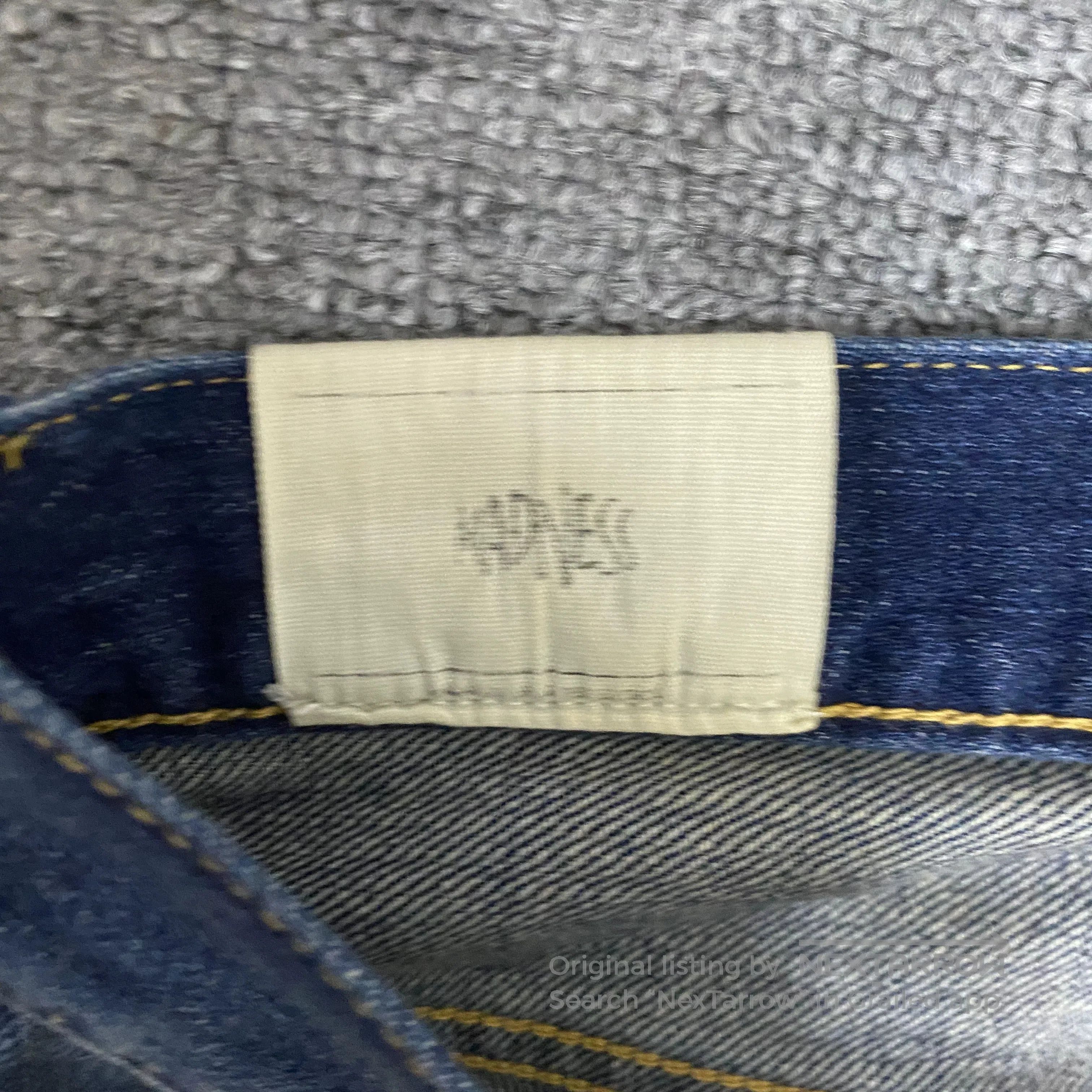 Madness MADNESS 23AW Made in Japan Washed Jeans. Size US 31 - 4 Thumbnail