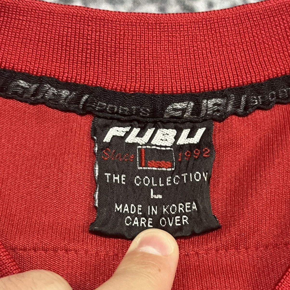 Fubu Vintage Y2K FUBU 05 Jersey Hip-Hop Skater Red Blue Large Size US L / EU 52-54 / 3 - 7 Thumbnail