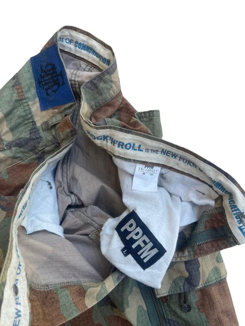 Japanese Brand × PPFM PPFM Design Camo Cargo Pant Size US 32 / EU 48 - 3 Thumbnail