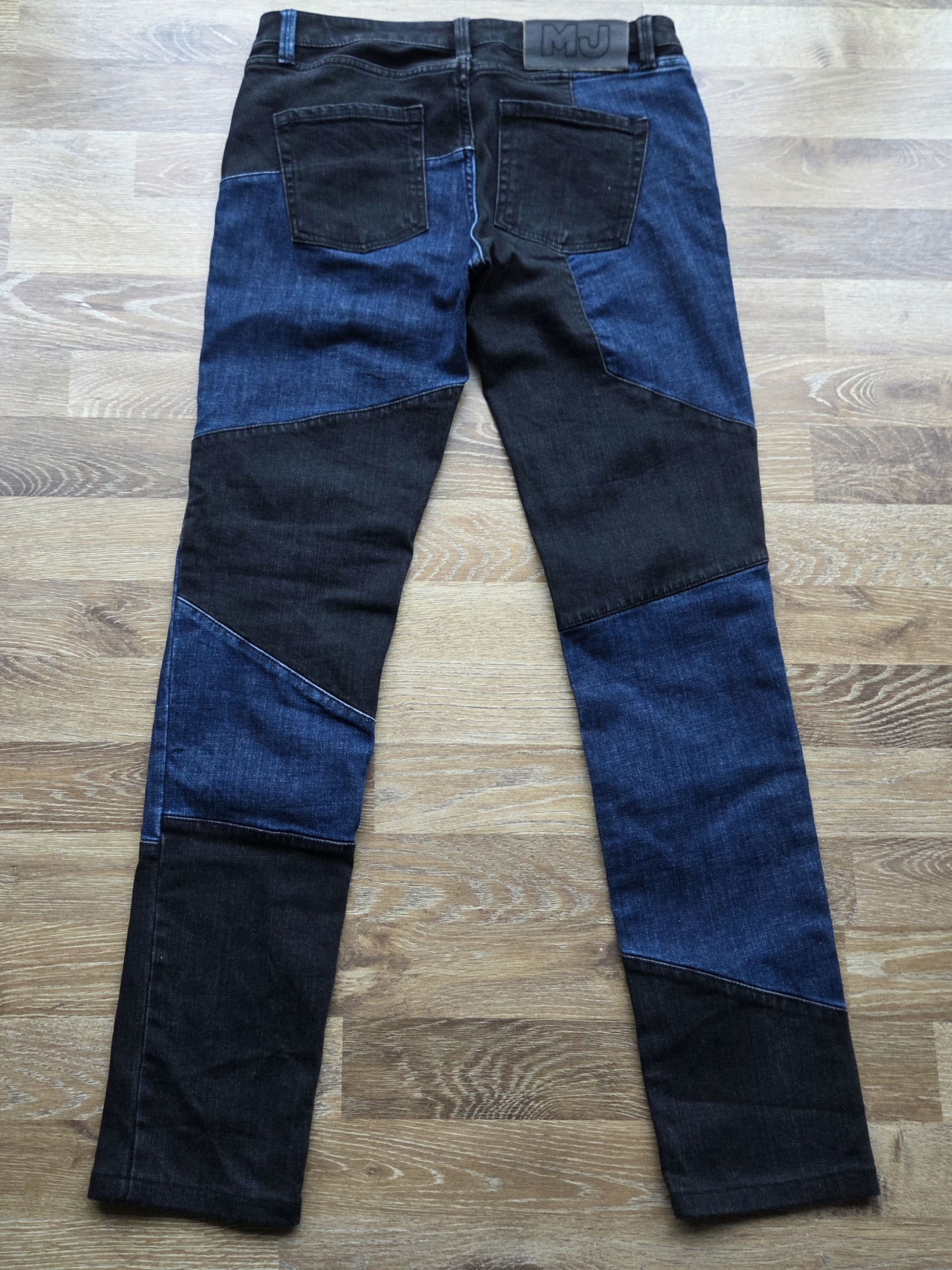 Marc Jacobs Marc Jacobs Patchwork Chrissie Low Rise Skinny Stretch Pants Size 26" / US 2 / IT 38 - 2 Thumbnail