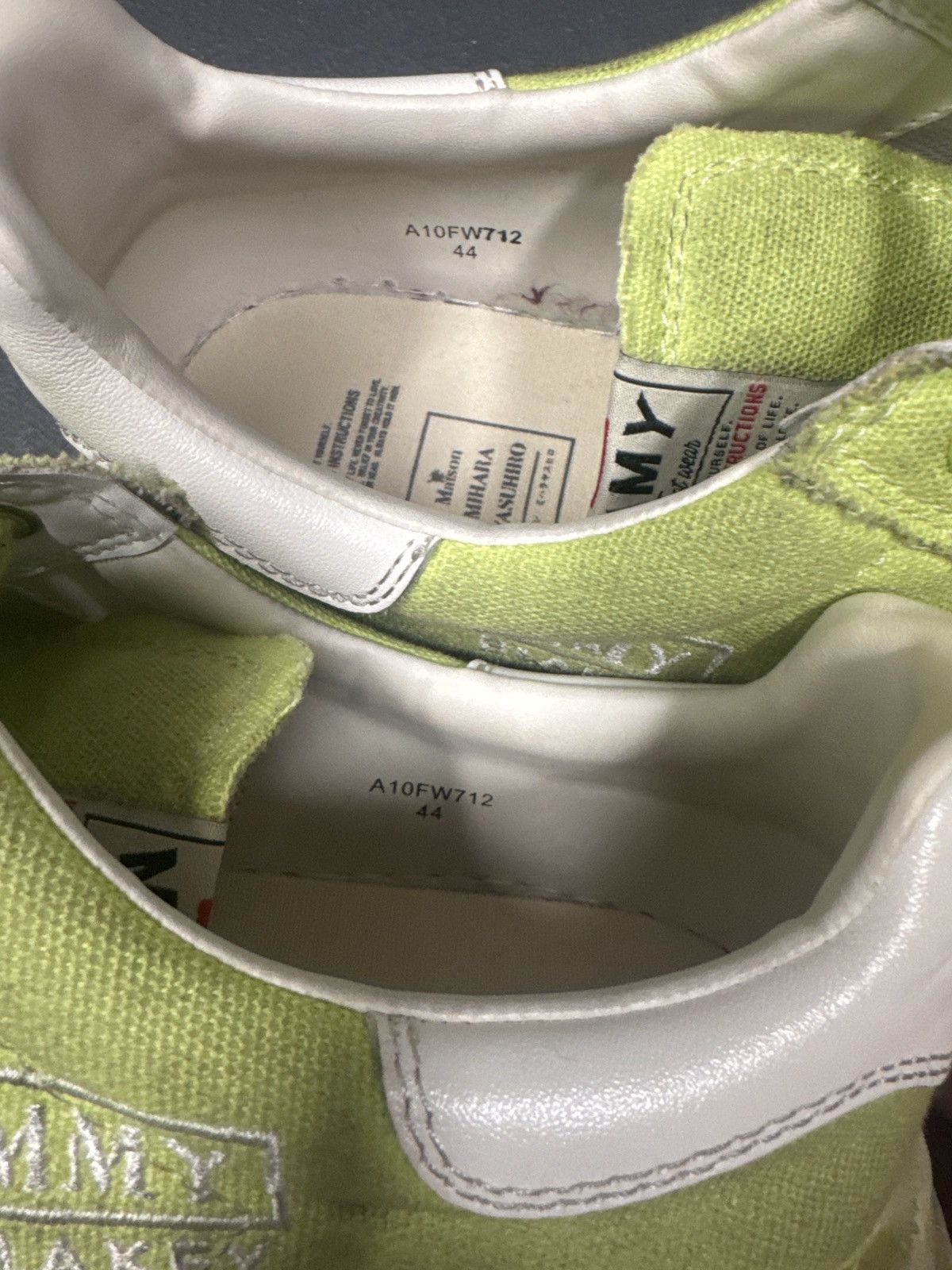 Maison MIHARA YASUHIRO Maison Mihara Yasuhiro Lime Green “Blakey” Size US 10.5 / EU 43-44 - 4 Thumbnail