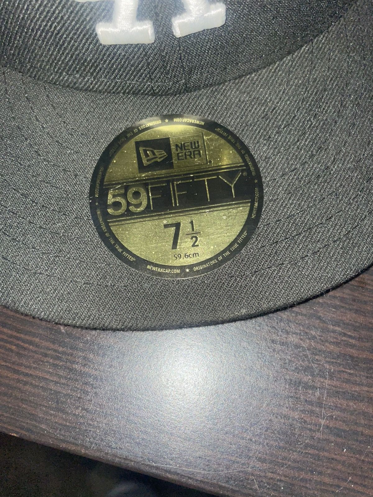 Ryder Studios ryder studios black LA fitted cap Size ONE SIZE - 5 Thumbnail