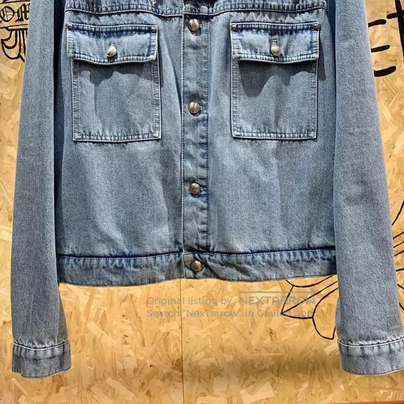 Louis Vuitton Louis Vuitton size US 60 SS25 destruction logo denim jacket Size US XXL / EU 58 / 5 - 4 Thumbnail