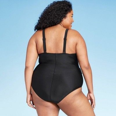 Other Women's Shoulder Ruffle Medium Coverage One Piece Swimsuit 2 Size 3XL / US 20-22 - 2 Thumbnail