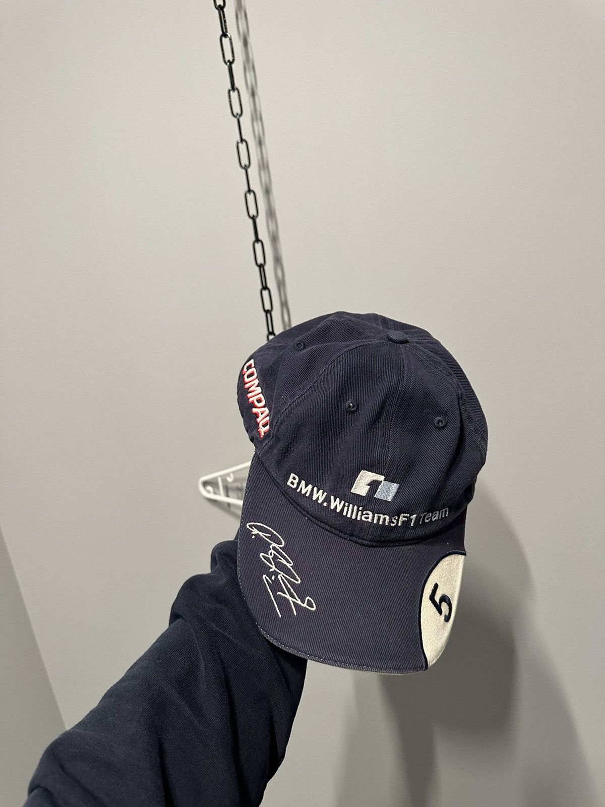 BMW Vintage Racing Cap Bmw Williams F1 Team Japanese Style Size ONE SIZE - 1 Thumbnail