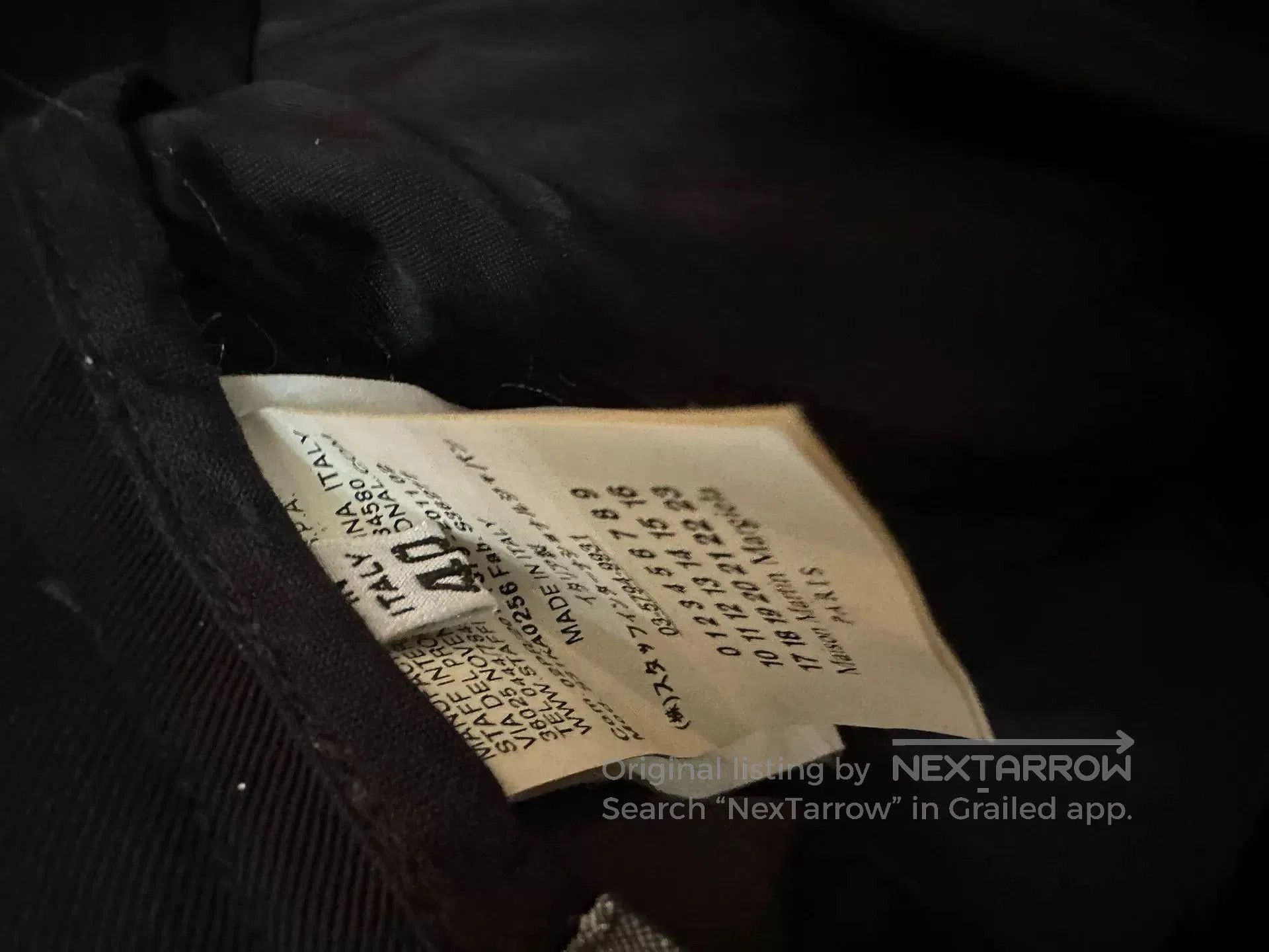 Maison Margiela maison martin margiela black tailored pants. Size US 40 / EU 56 - 4 Thumbnail