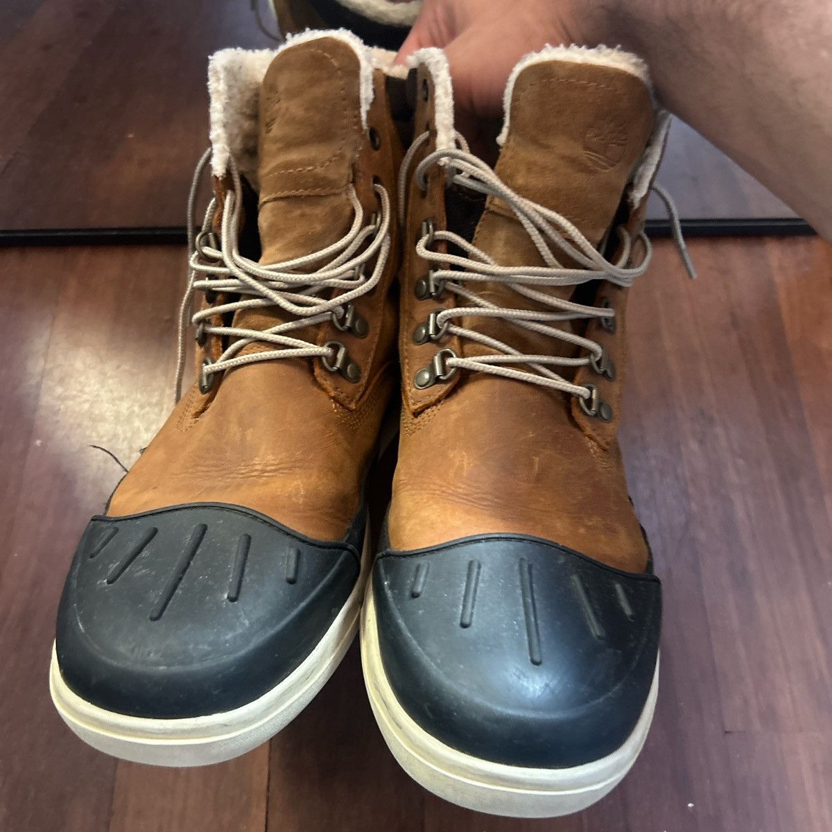 Timberland × Vintage Lined Timberland boots Size US 10 / EU 43 - 2 Thumbnail