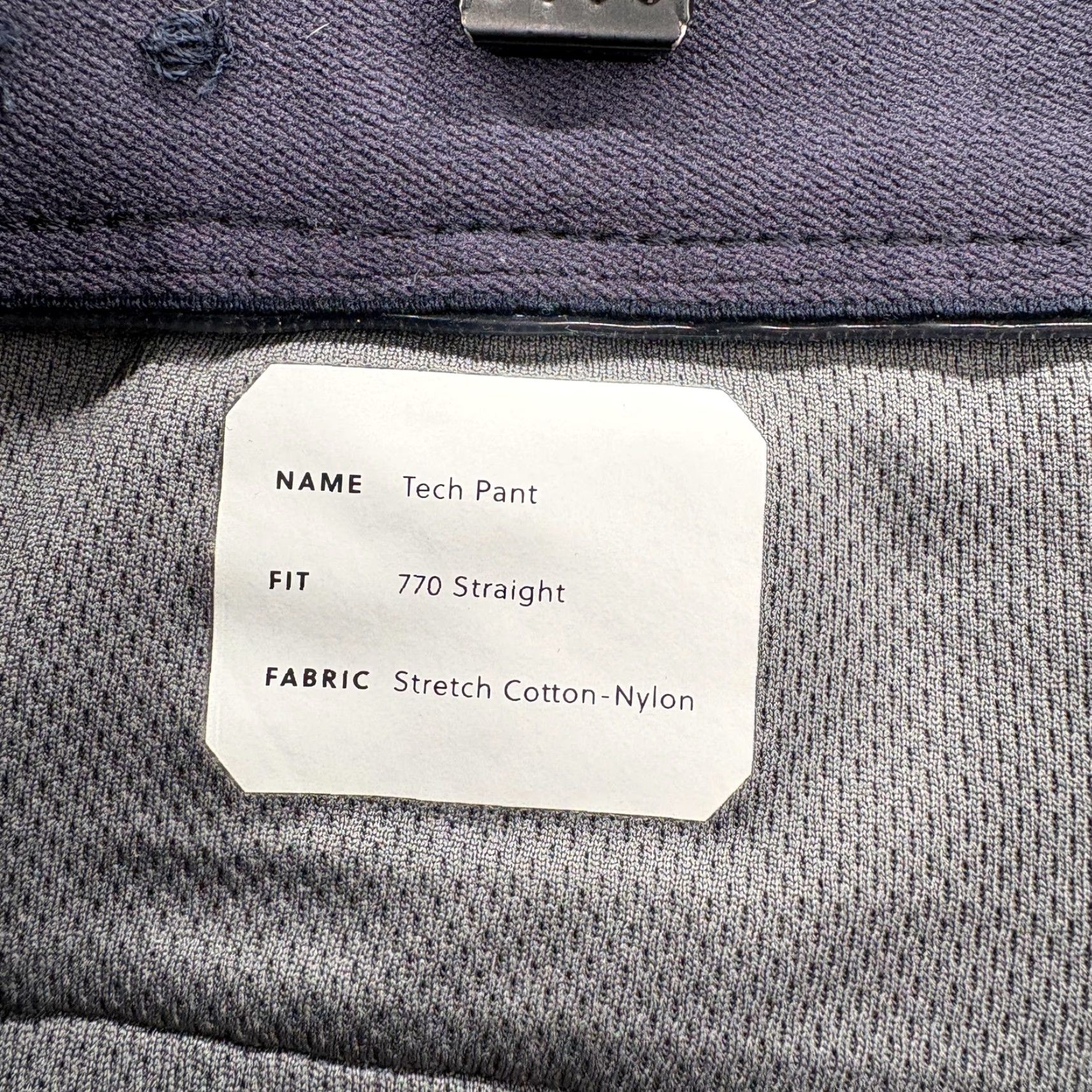 J.Crew J.Crew Tech Pant 770 Chino Pants Mens 34 Gray Stretch Flat Front Zip Pockets Casual Workwear Golf Oarsman Size US 34 / EU 50 - 5 Thumbnail