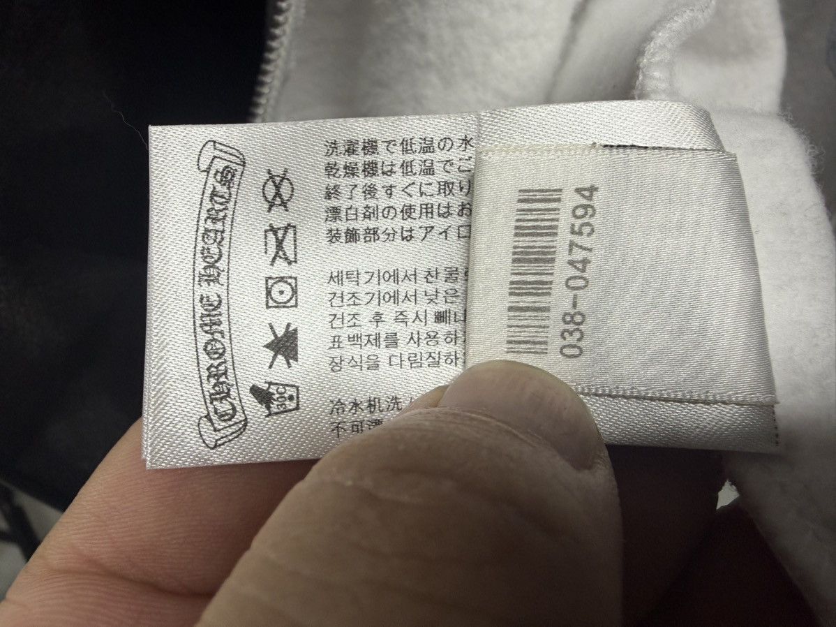 Chrome Hearts Chrome HeartsBeaded Horseshoe White Zip Up Hoodie Size US L / EU 52-54 / 3 - 13 Thumbnail