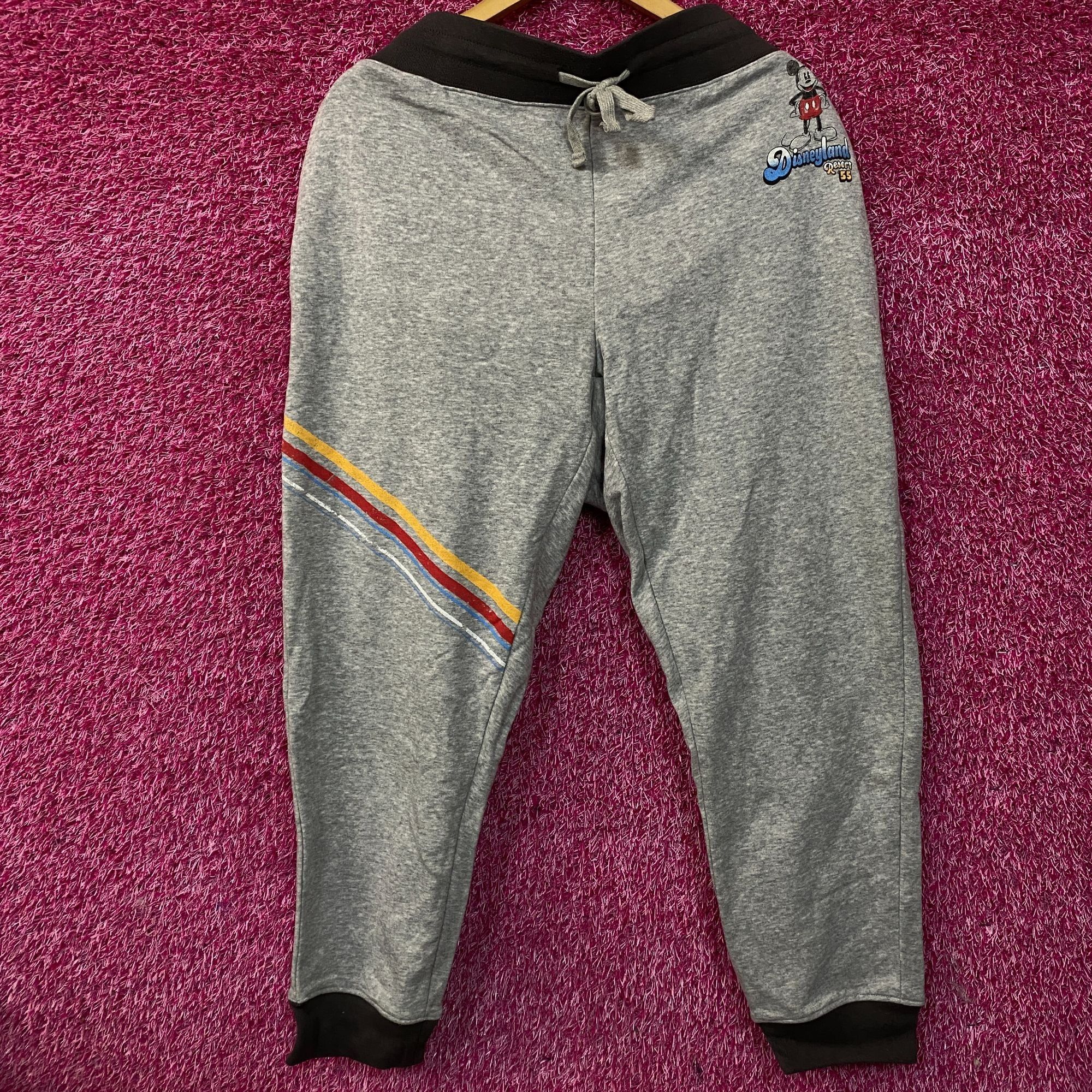 Disney Disney Resort '55 Logo Parks Authentic Original Joggers 1X Size 22" - 1 Thumbnail