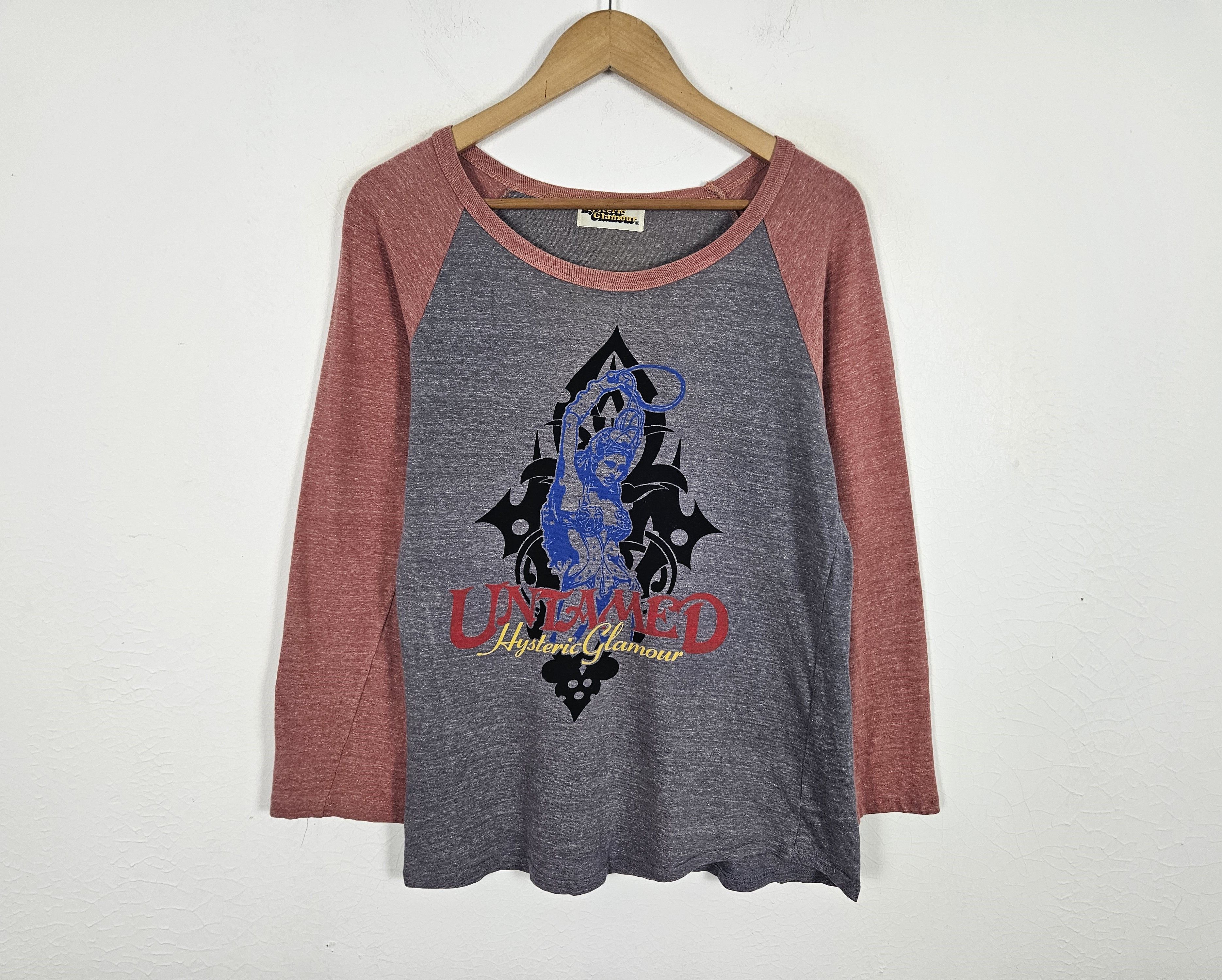 Hysteric Glamour Hysteric Glamour Untamed Raglan Shirt Size US M / EU 48-50 / 2 - 2 Thumbnail