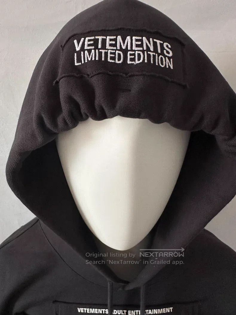 Vetements Vetements Patchwork Hoodie Size US S / EU 44-46 / 1 - 3 Thumbnail