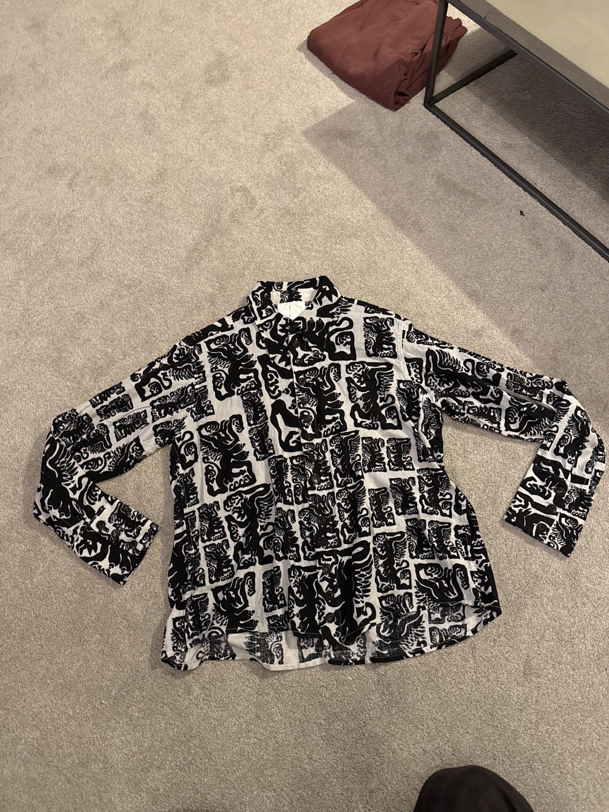 John Alexander Skelton CIX dave baby shirt Size US M / EU 48-50 / 2 - 1 Thumbnail