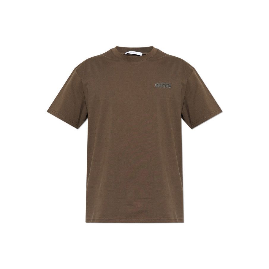Givenchy GIVENCHY Brown Patch T-Shirt New & Authentic (Men's size:XS; Size US XS / EU 42 / 0 - 1 Preview