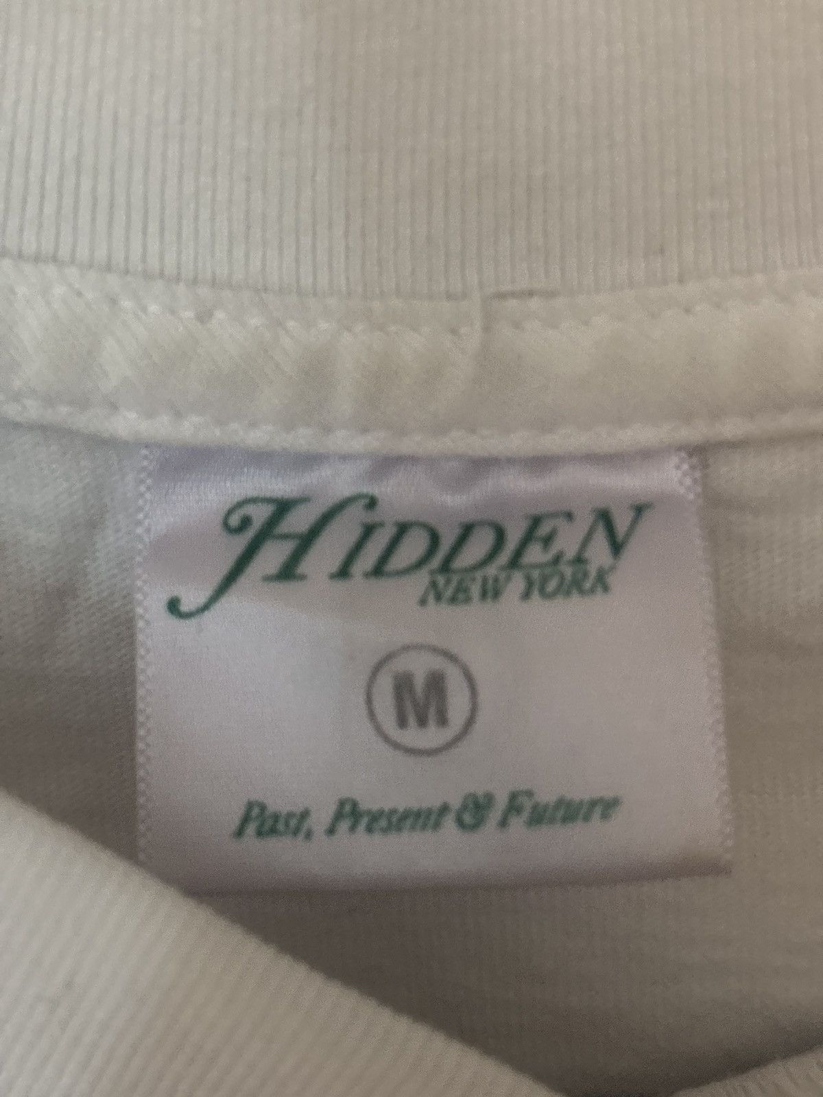HIDDEN Hidden NY Cloud Tee White Size M Size US M / EU 48-50 / 2 - 3 Thumbnail