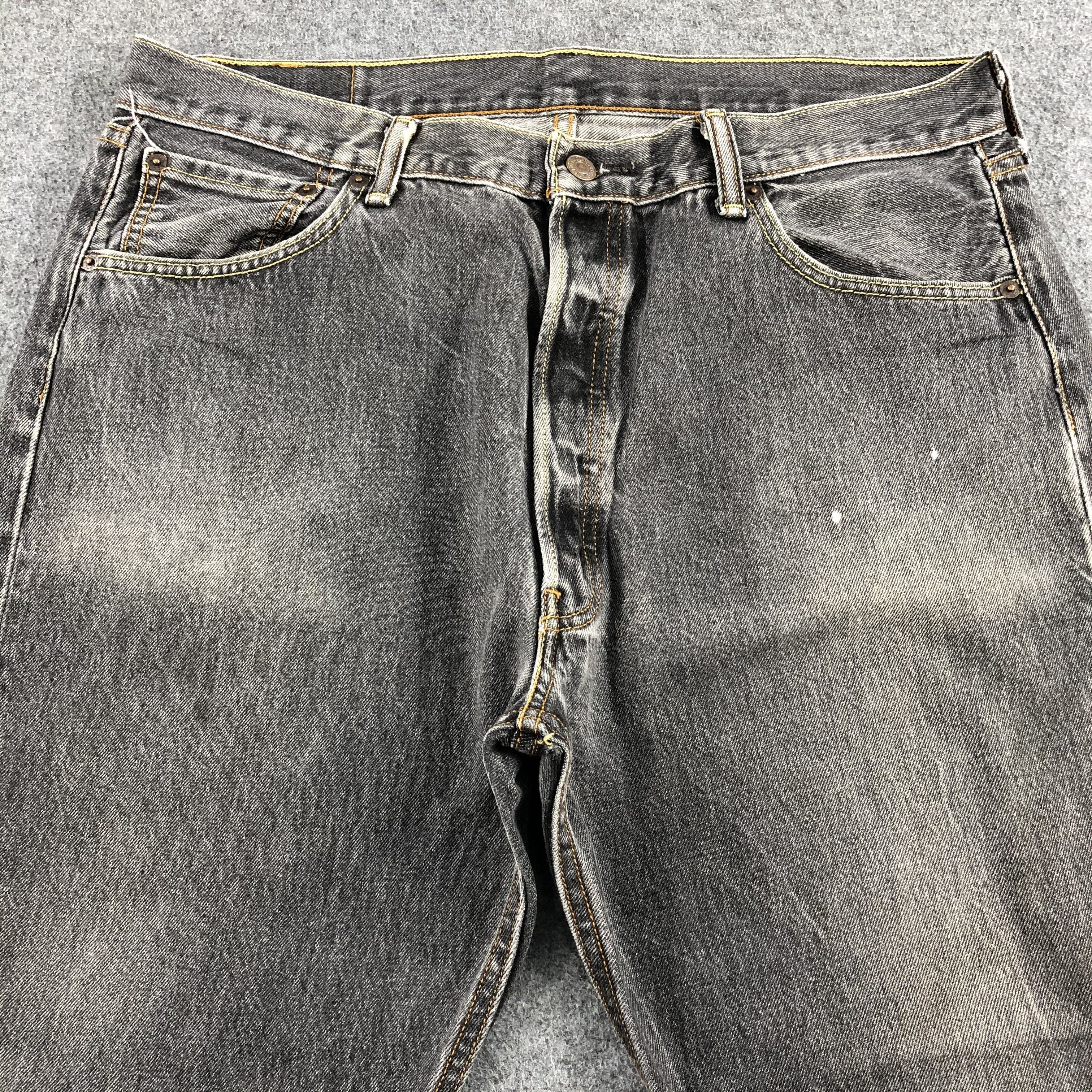 Levi's Vintage Levis 501 Earth Tone Jeans-J1613 Size US 36 / EU 52 - 3 Thumbnail