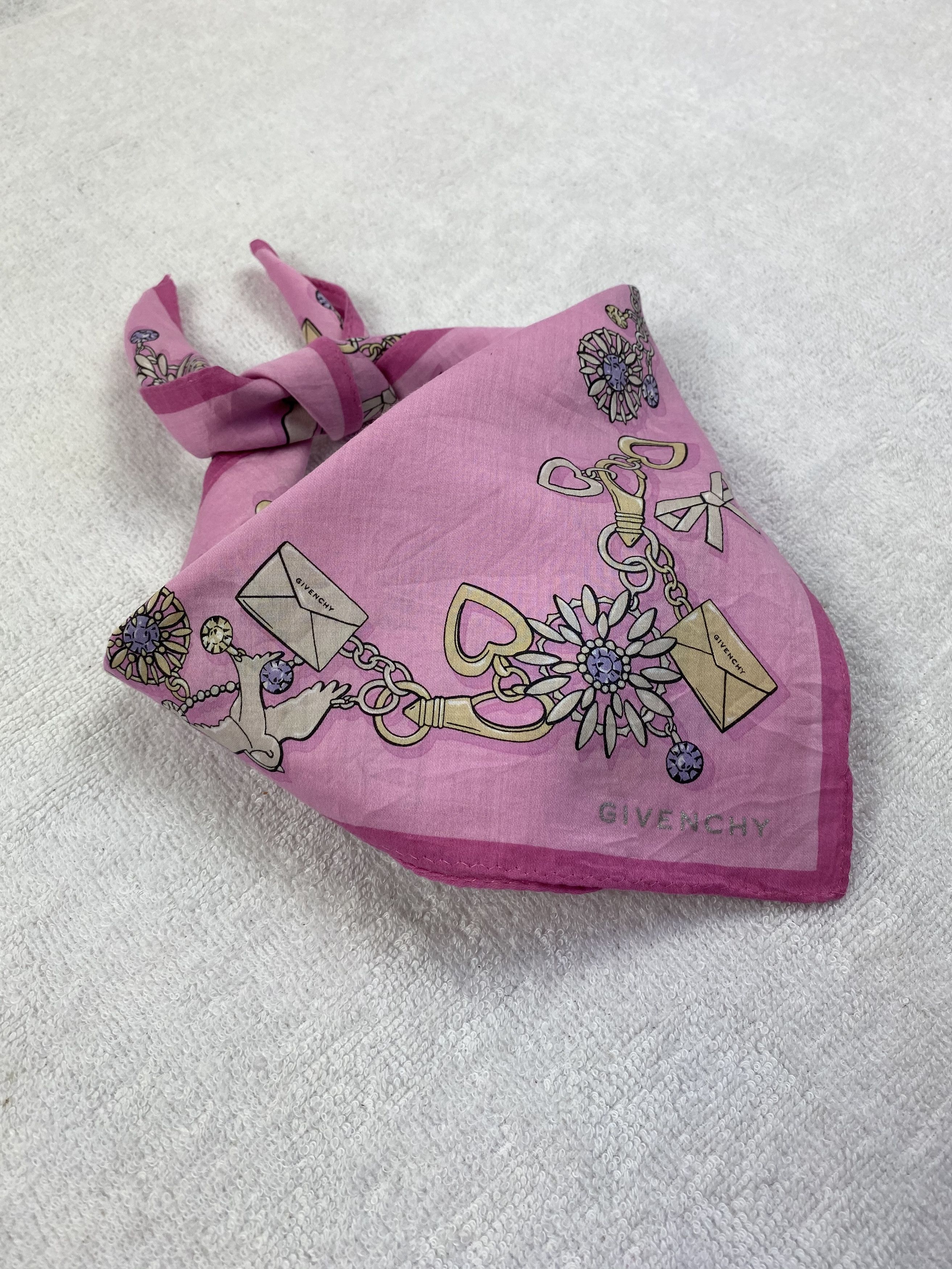 Vintage Givenchy Handkerchief / Bandana / Neckerchief Size ONE SIZE - 2 Thumbnail