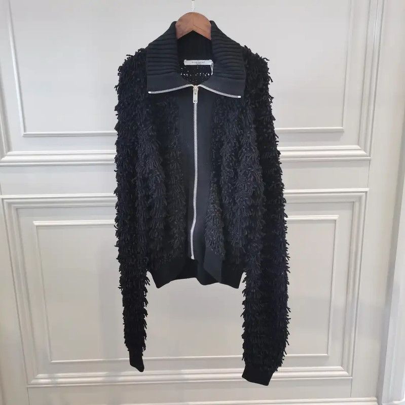 Givenchy Givenchy Black Wool Cardigan for Women 0089 Size S / US 4 / IT 40 - 1 Thumbnail