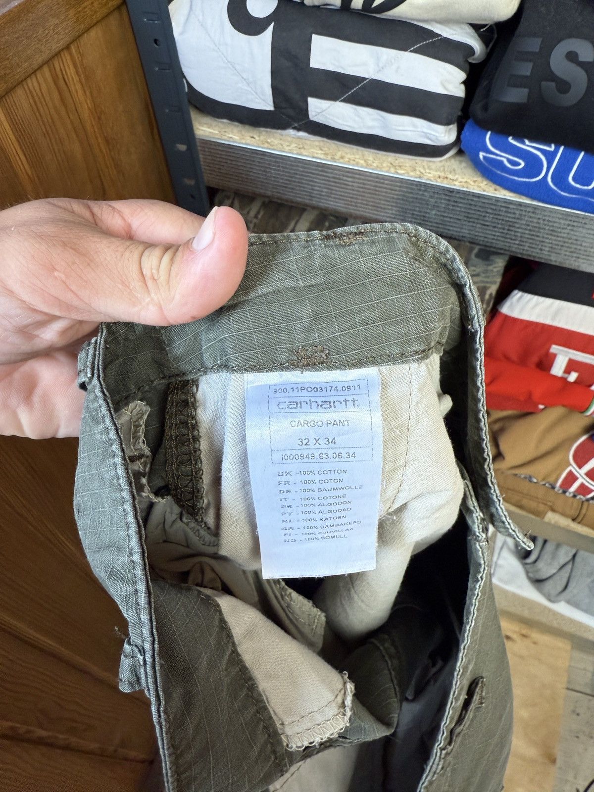 Carhartt Vintage Carhartt Cargo Pants y2k Aviation Pant 32x34 Size US 32 / EU 48 - 10 Thumbnail