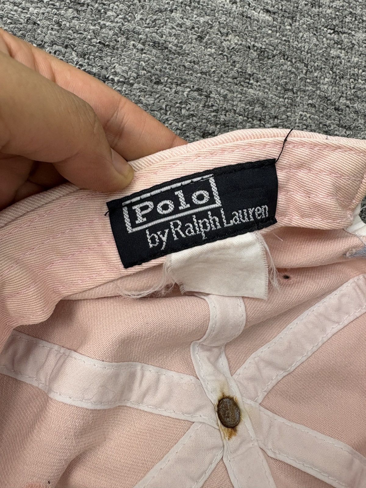 Polo Ralph Lauren Vintage Polo Ralph Lauren Cap Leather Strap Size ONE SIZE - 7 Thumbnail