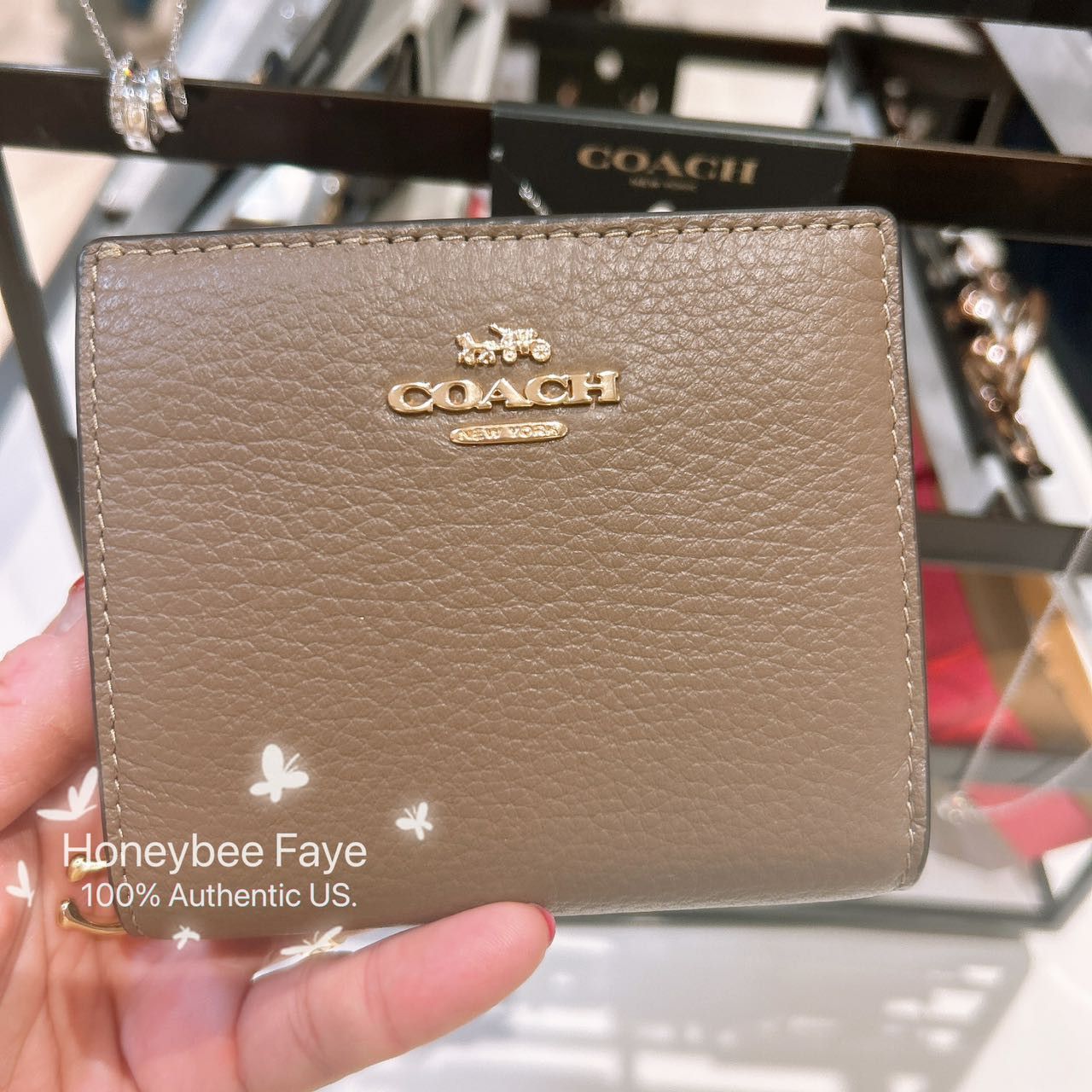 Coach Snap Wallet C2862 Size ONE SIZE - 1 Thumbnail
