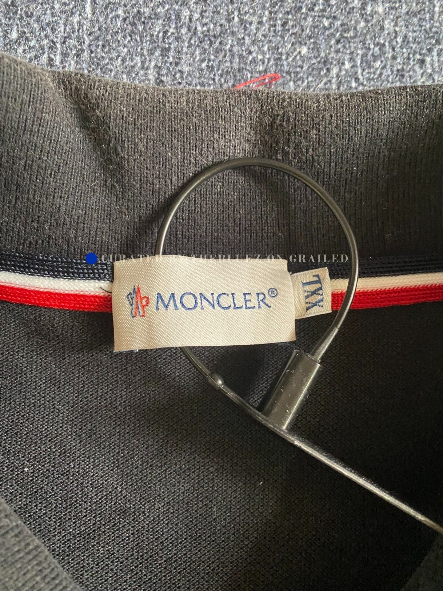 Moncler Moncler Short-Sleeve Polo Shirt Size US XXL / EU 58 / 5 - 3 Thumbnail