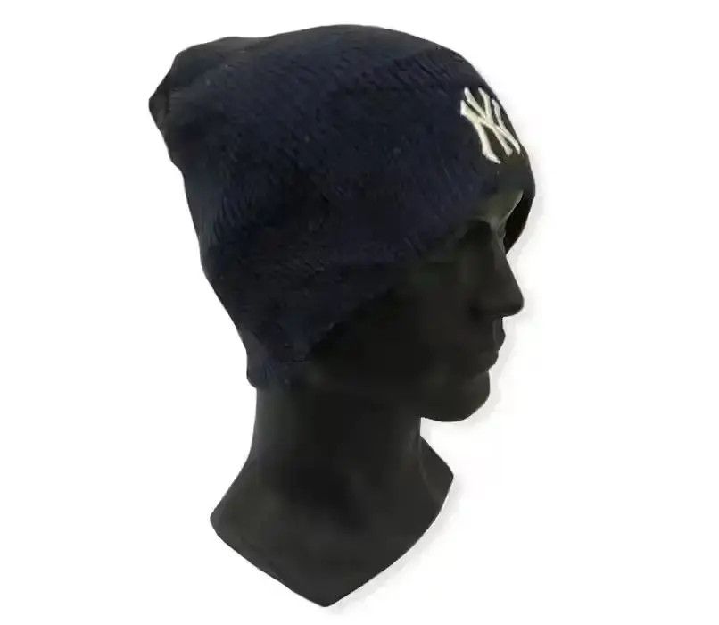 MLB × New York Yankees Vintage New York Yankees Big Logo Beanie Hat Size ONE SIZE - 2 Thumbnail