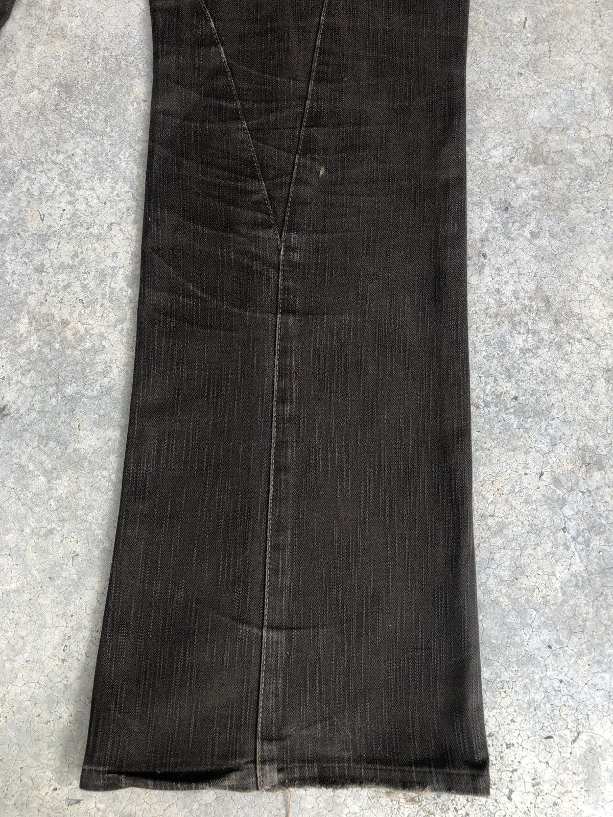 If Six Was Nine Semantic Design Flared Jeans Distressed Jeans Size US 31 - 12 Thumbnail