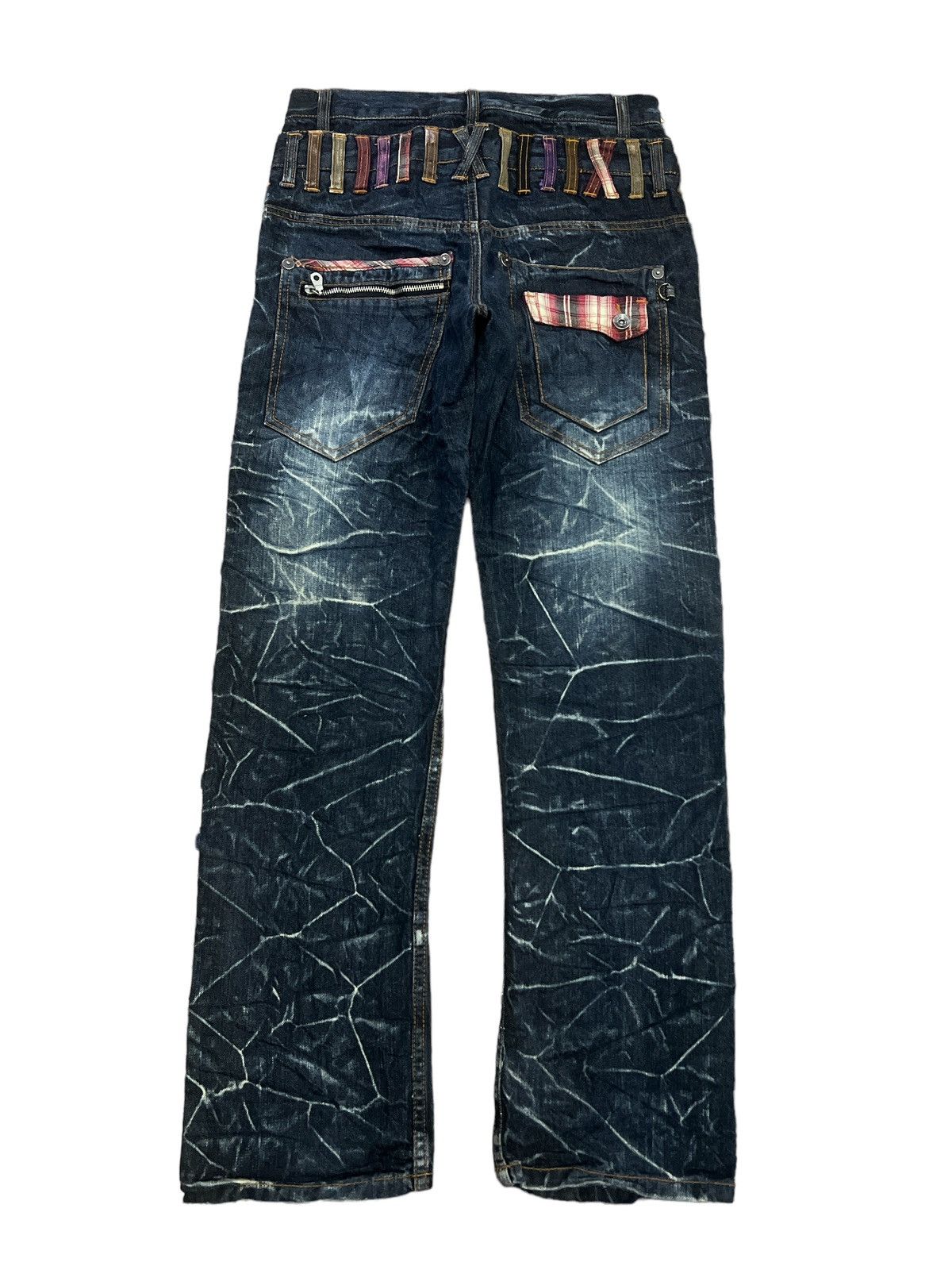 Other DOUBLE WAIST💥NYLAUS JEANS DISTRESSED DENIM PANT Size US 28 / EU 44 - 6 Thumbnail