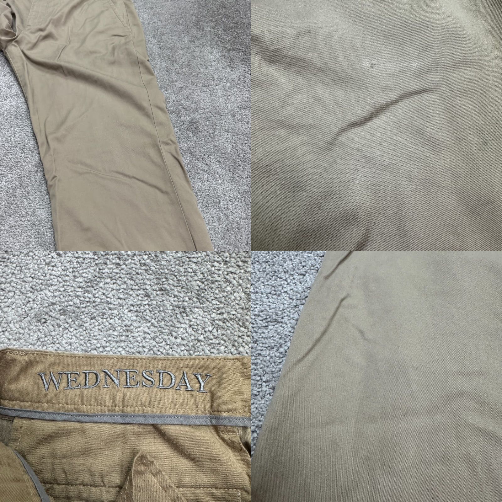 Bonobos Bonobos Chino Pants Mens 33x30 Regular Straight Leg Brown Cotton Classic Modern Prep Size US 33 - 8 Thumbnail