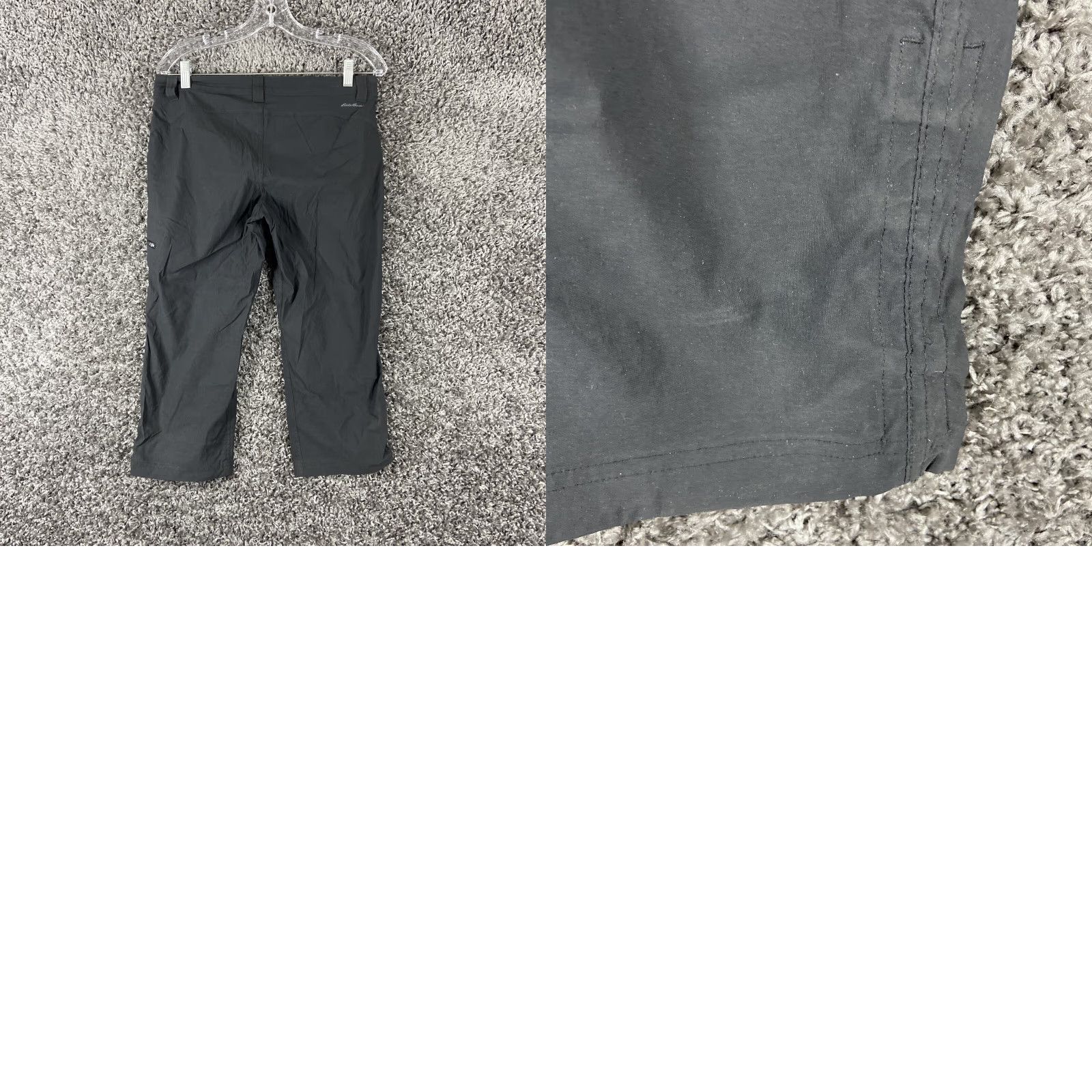 Eddie Bauer Eddie Bauer Pants Women 6 Black Capri Womens Size 28" / US 6 / IT 42 - 8 Thumbnail