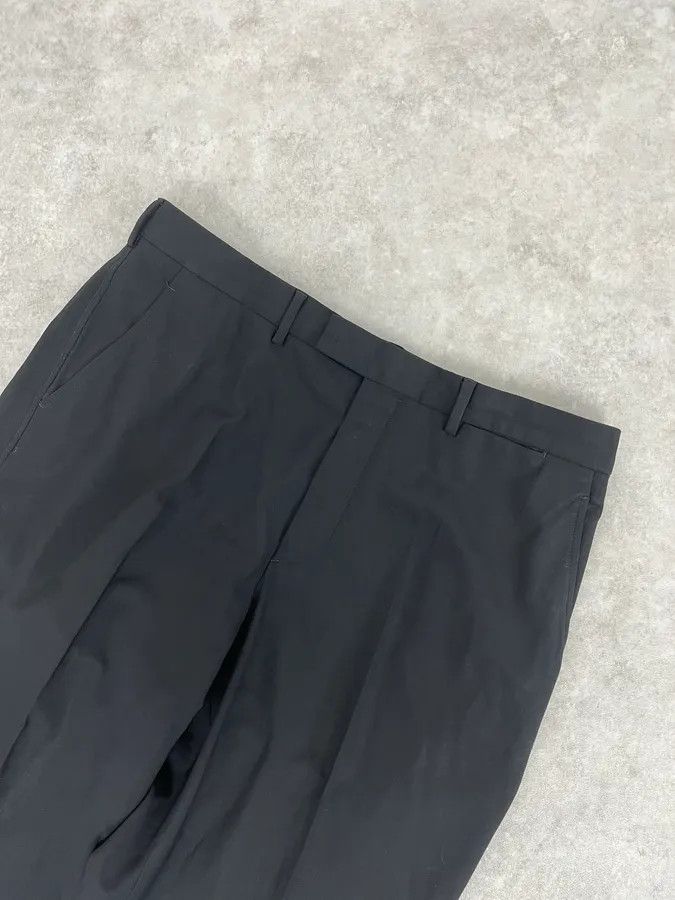Prada 2000s Prada Black Minimalist Tailored Pants Size US 33 - 5 Thumbnail