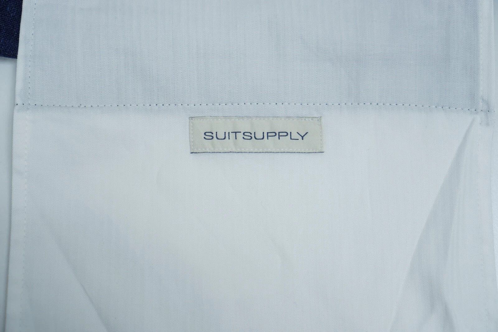 Suitsupply Men Suitsupply Suit Wool Silk Linen Blue La Spalla UK/US52S Size 52S - 5 Thumbnail