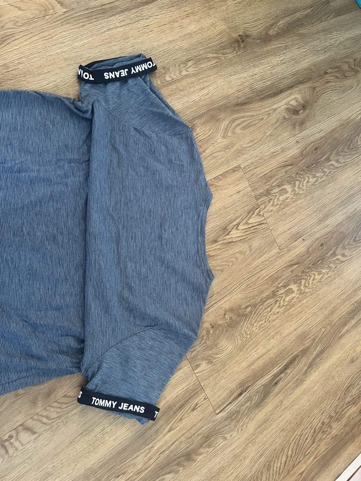 Tommy Jeans Tommy Jeans Blue Striped Crewneck T-Shirt (XL) Size US XL / EU 56 / 4 - 3 Thumbnail