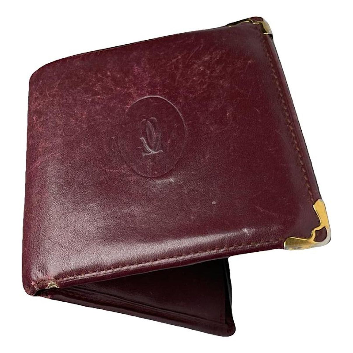 Cartier Burgundy Patent Leather Purse Size ONE SIZE - 1 Thumbnail