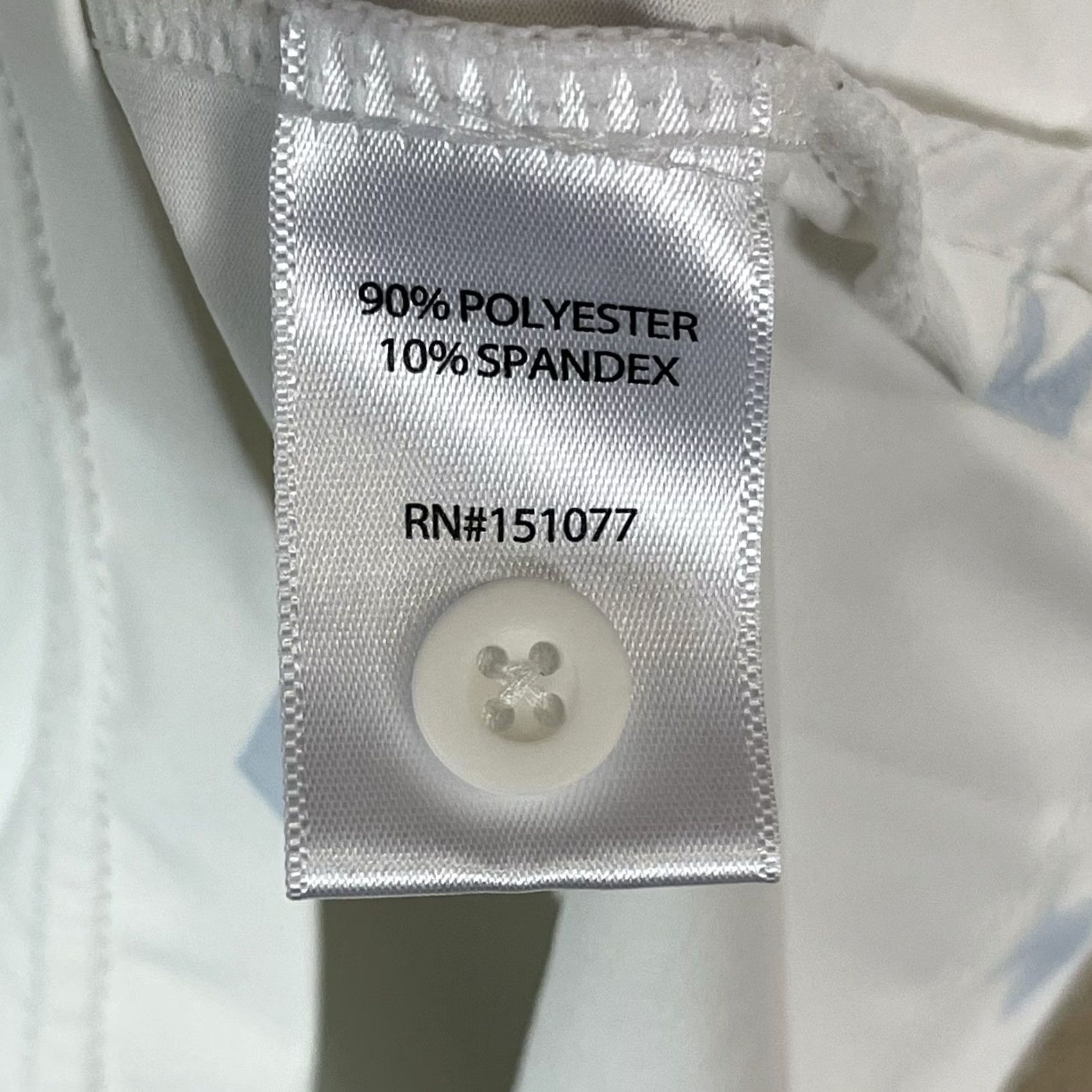 Vintage Sosik Polo Shirt Mens M White Tunder Print Dolf Performance Short Sleeve Stretch Shirt Size US M / EU 48-50 / 2 - 6 Thumbnail