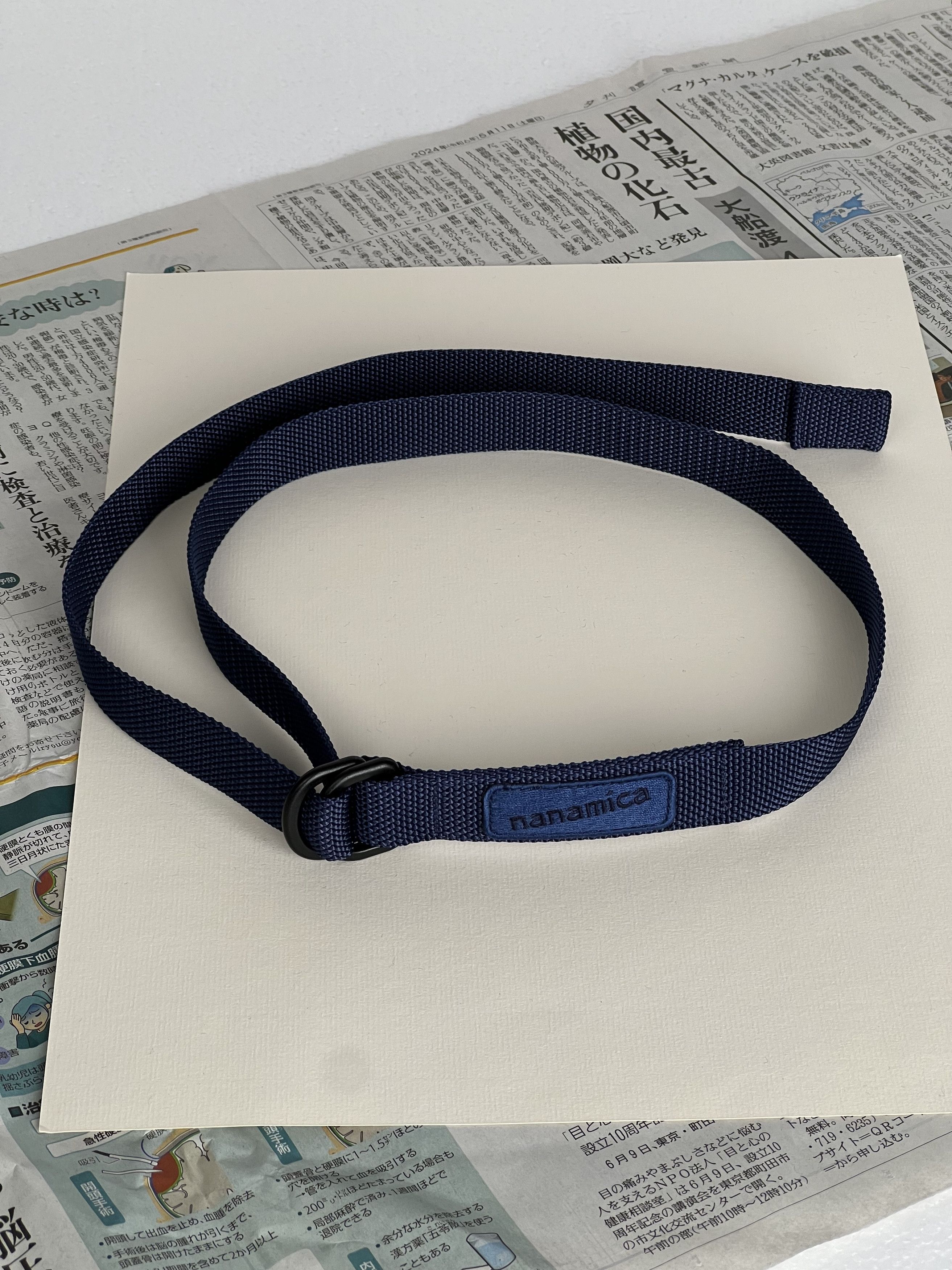 Nanamica Brand New Nanamica Tech Belt navy Size ONE SIZE - 4 Thumbnail